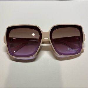 Rocawear brown and purple gradient sunglasses.